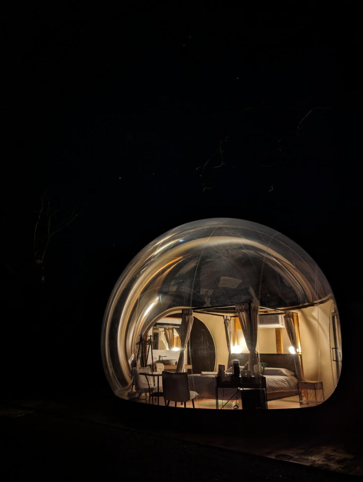 Horizonte Bubble Rooms Кортегана Экстерьер фото