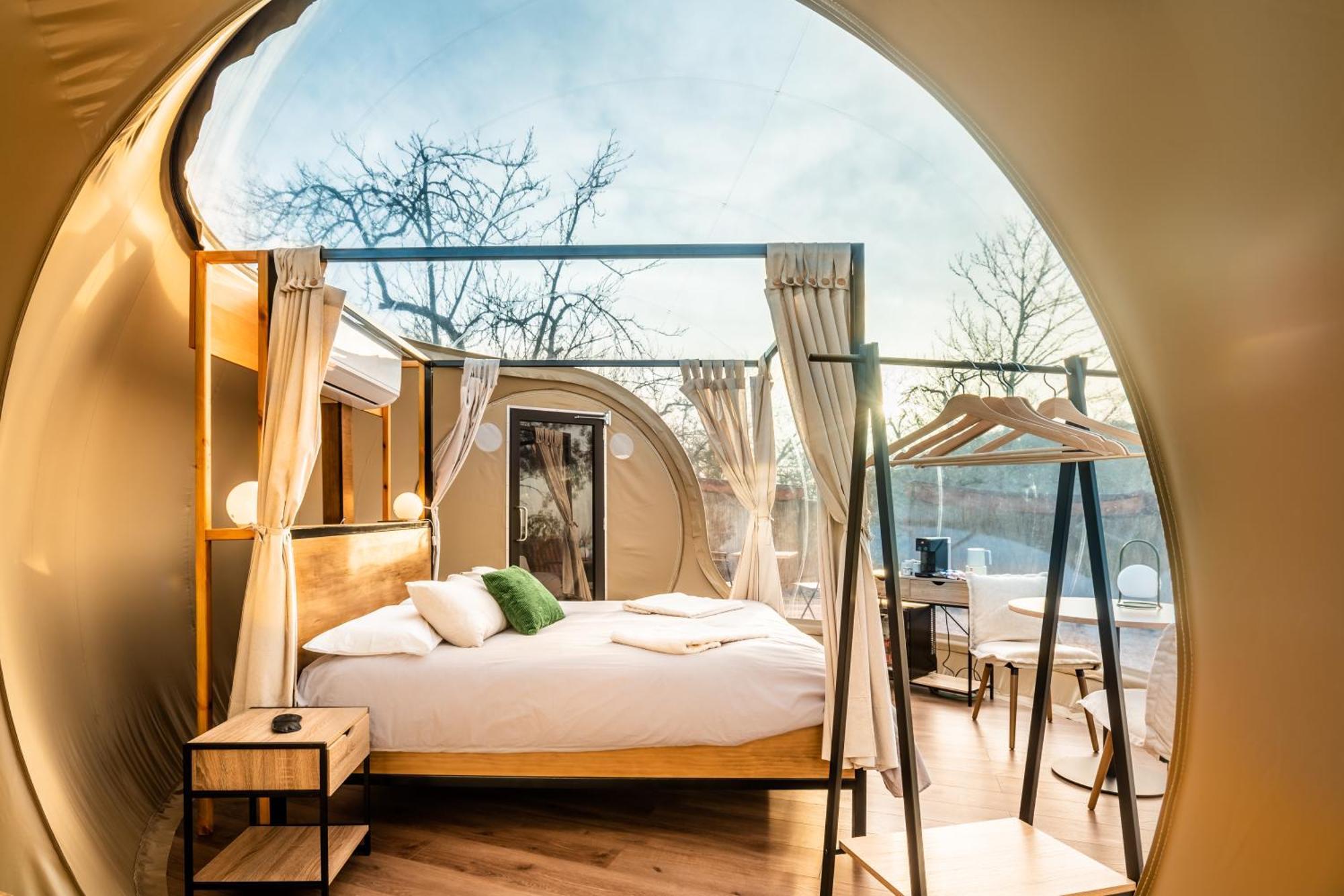 Horizonte Bubble Rooms Кортегана Экстерьер фото