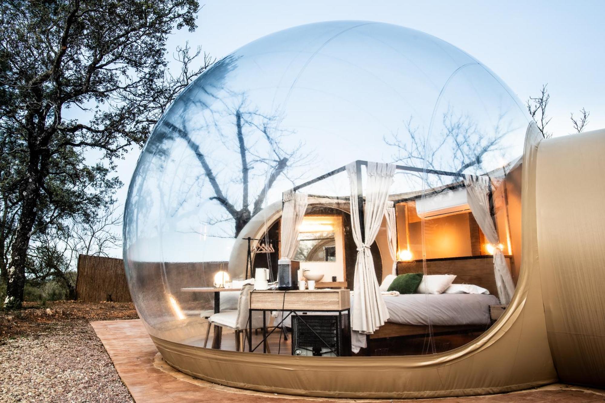 Horizonte Bubble Rooms Кортегана Экстерьер фото